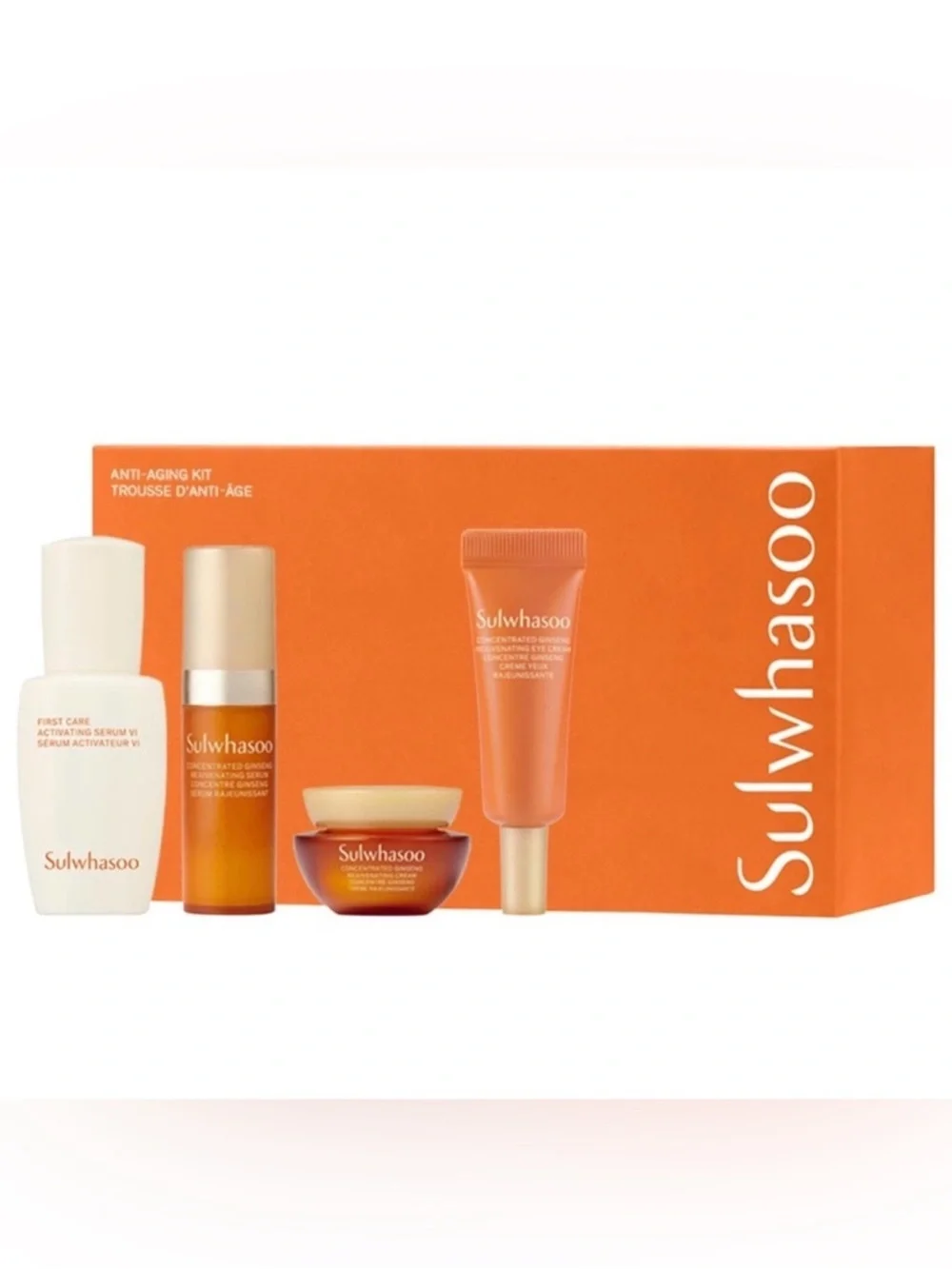Sulwhasoo Mini Anti-Aging Skincare Set BNIB First Care Serum Ginseng Travel Kit